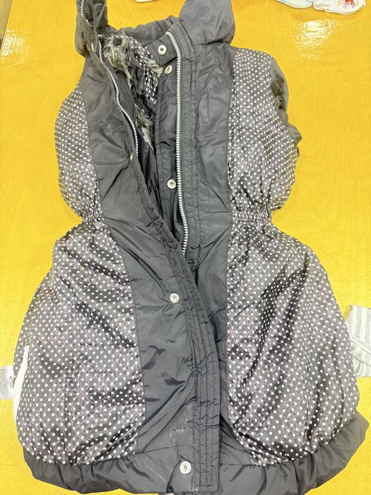 Курка зимняя на девочку 122 см