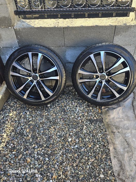 Set Jante aliaj+anvelope 235/40 R18