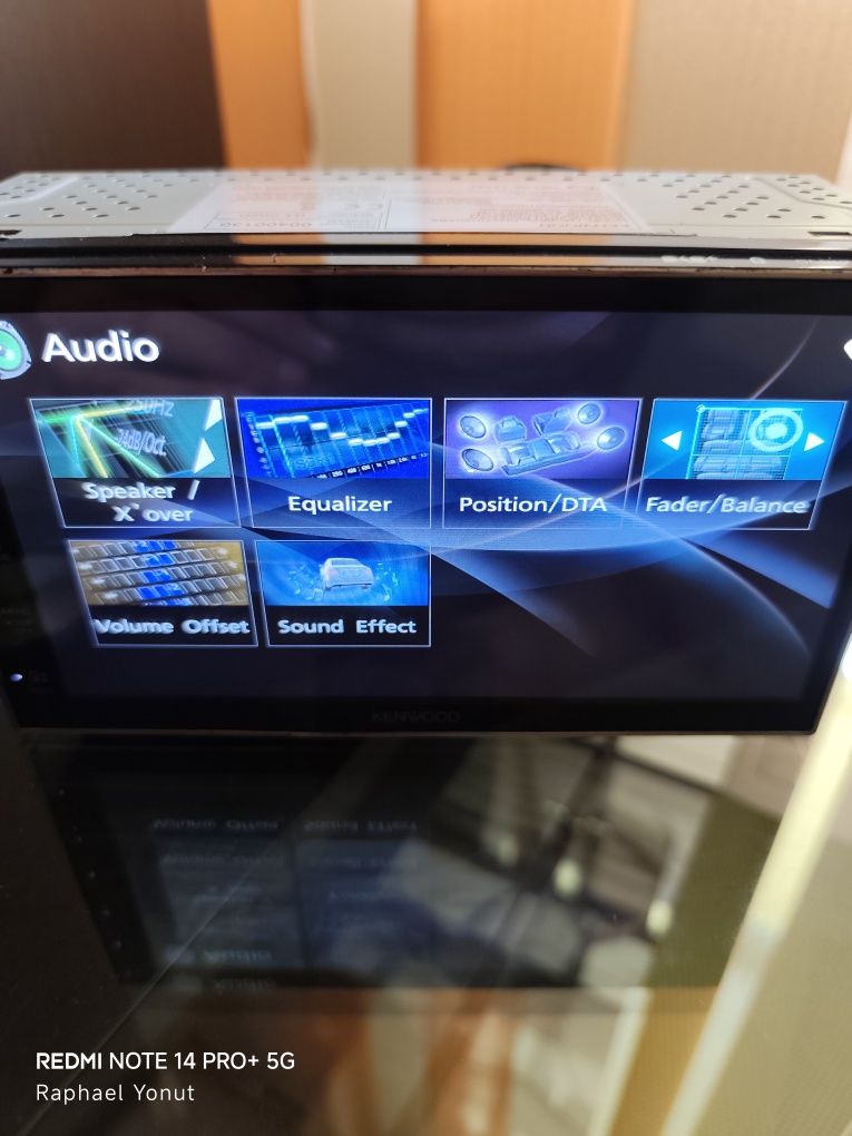 2 din Android auto Kenwood dmx 7018dabs Bluetooth Apple car play