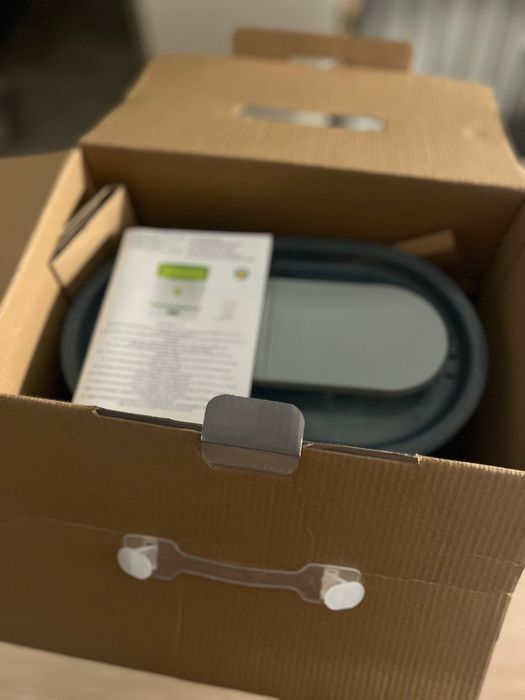 Електрически парен стерилизатор 3в1 сив