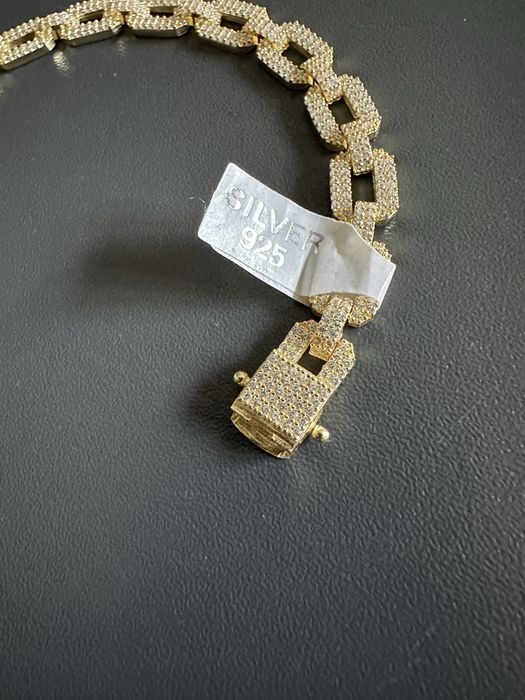 Bratara din argint rodiat auriu!!