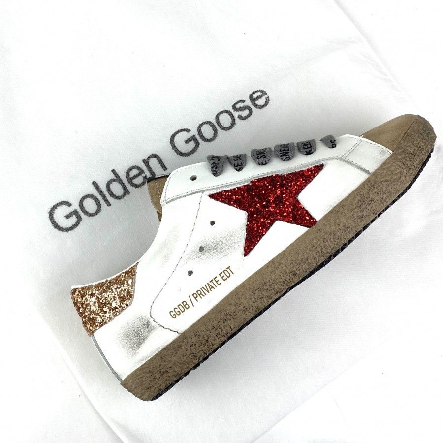 Golden Goose Private EDT leather, glittered sneakers различни цветове