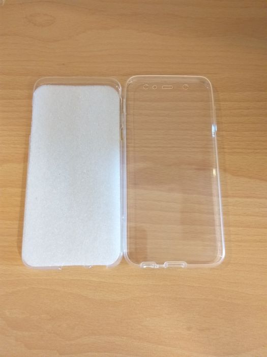 360 Full Cover силикон SAM Galaxy A6+ 2018 прозрачен