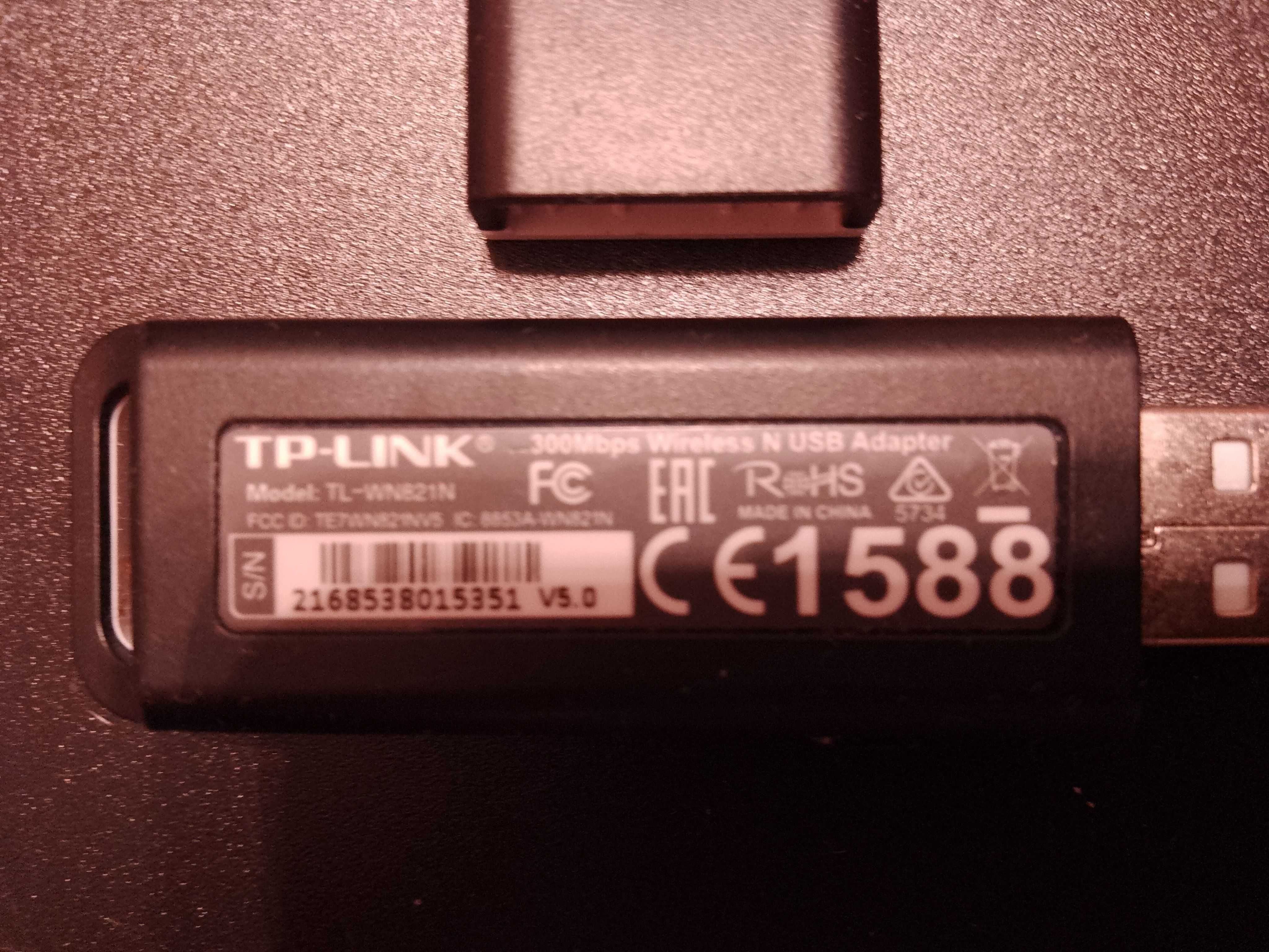 Adaptor wireless TP-LINK TL-WN821N, USB 2.0