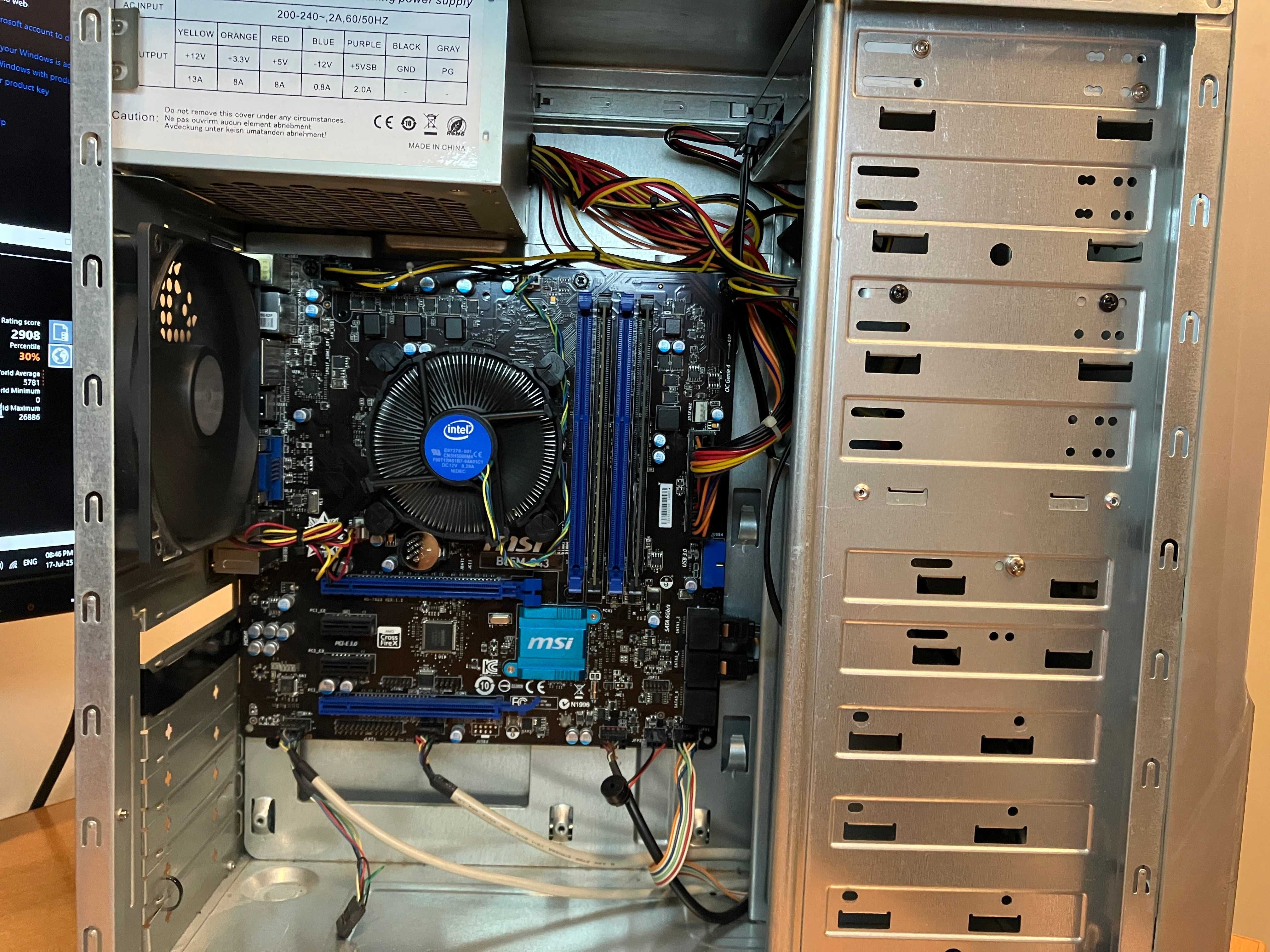 Настолен компютър / i5 4460 / 8GB RAM / Win10 pro