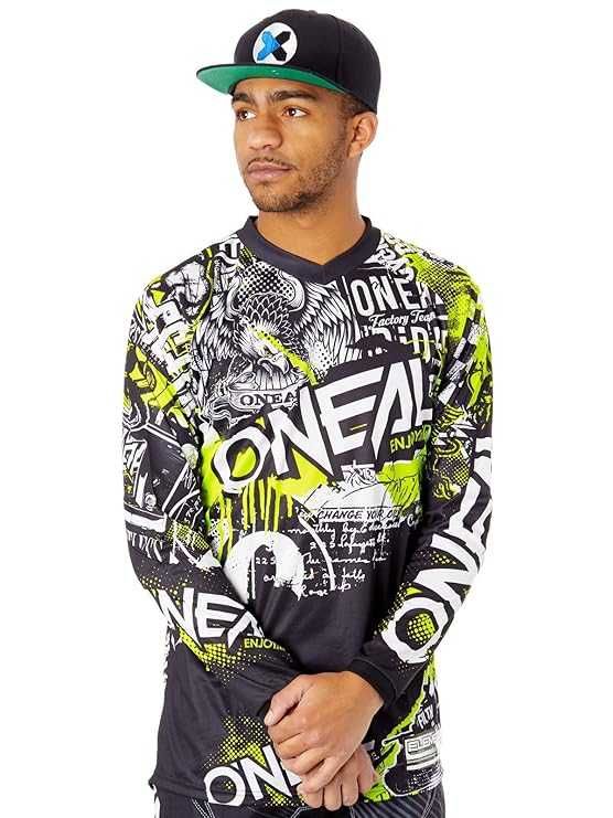 O'Neal Oneal MX Jersey байк  джърси блуза фланела L