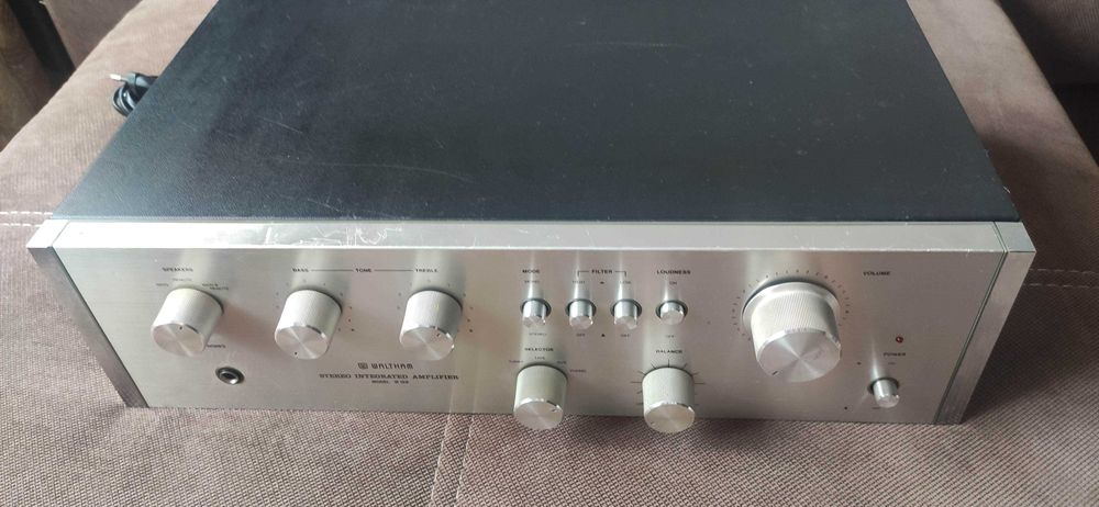 Amplificator WALTHAM Stereo W159 - VINTAGE Made in JAPAN argintiu