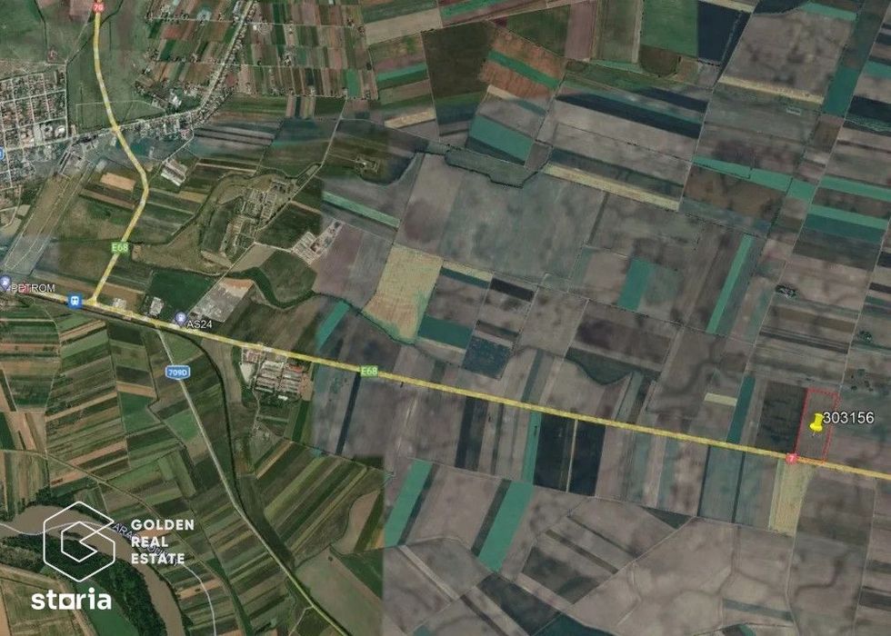 10 ha de teren extravilan la DN 7, Seitin-Nadlac. Oportunitate de inve