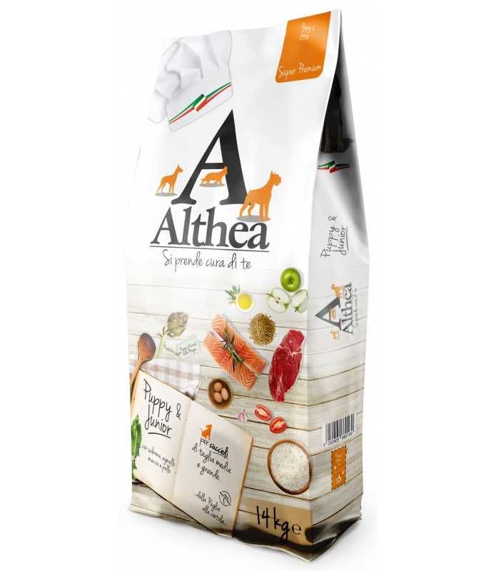 Hrana uscata pentru caini Althea Super Premium Junior, 14 kg, 30/19