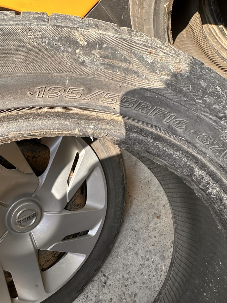 Anvelope cauciucuri vară 195/55/R16 2 Hankook 2 Dunlop