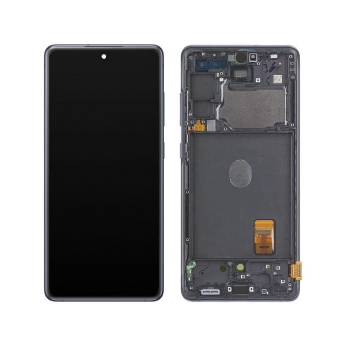 Display cu Touchscreen Samsung Galaxy S20 FE 5G G781  cu Rama  Bleumar
