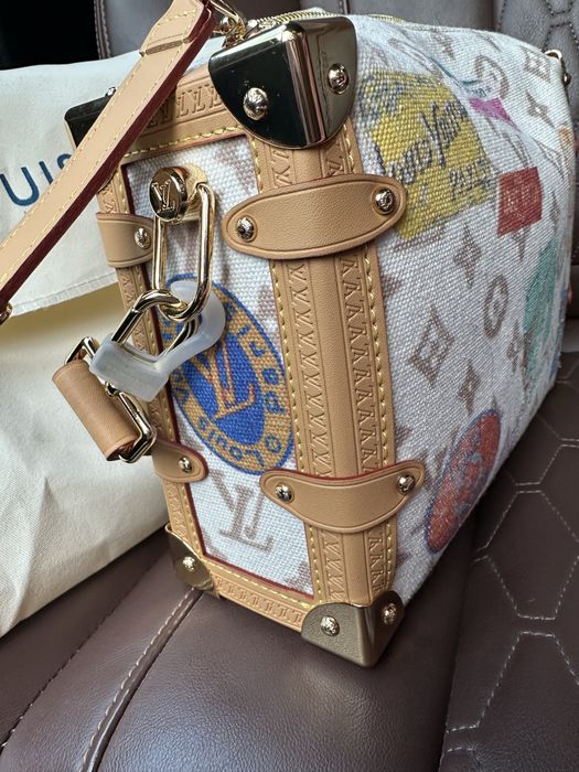 Чанта LV лимитирана серия 2025 Louis Vuitton Side Trunk MM
