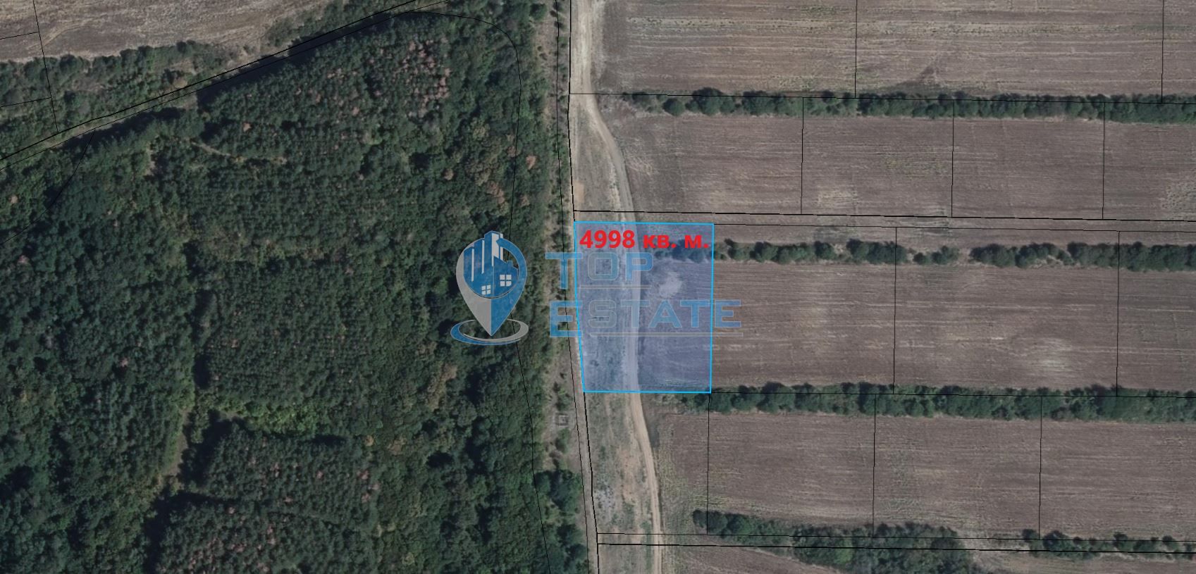 Парцел в близост до главен път София - Варна, село Леденик