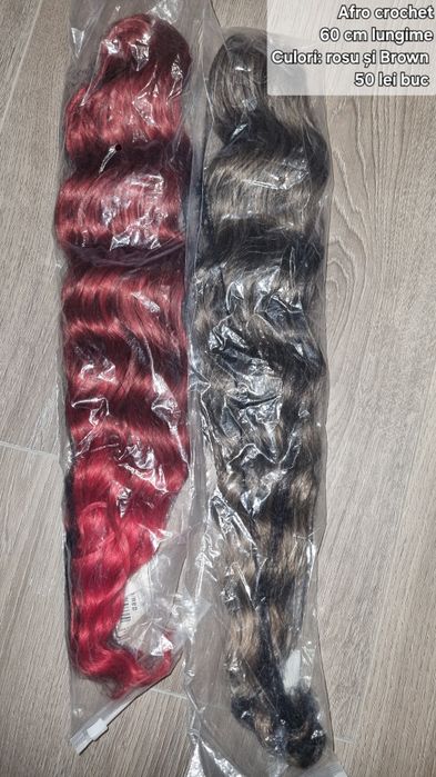 Extensii afro Box braids