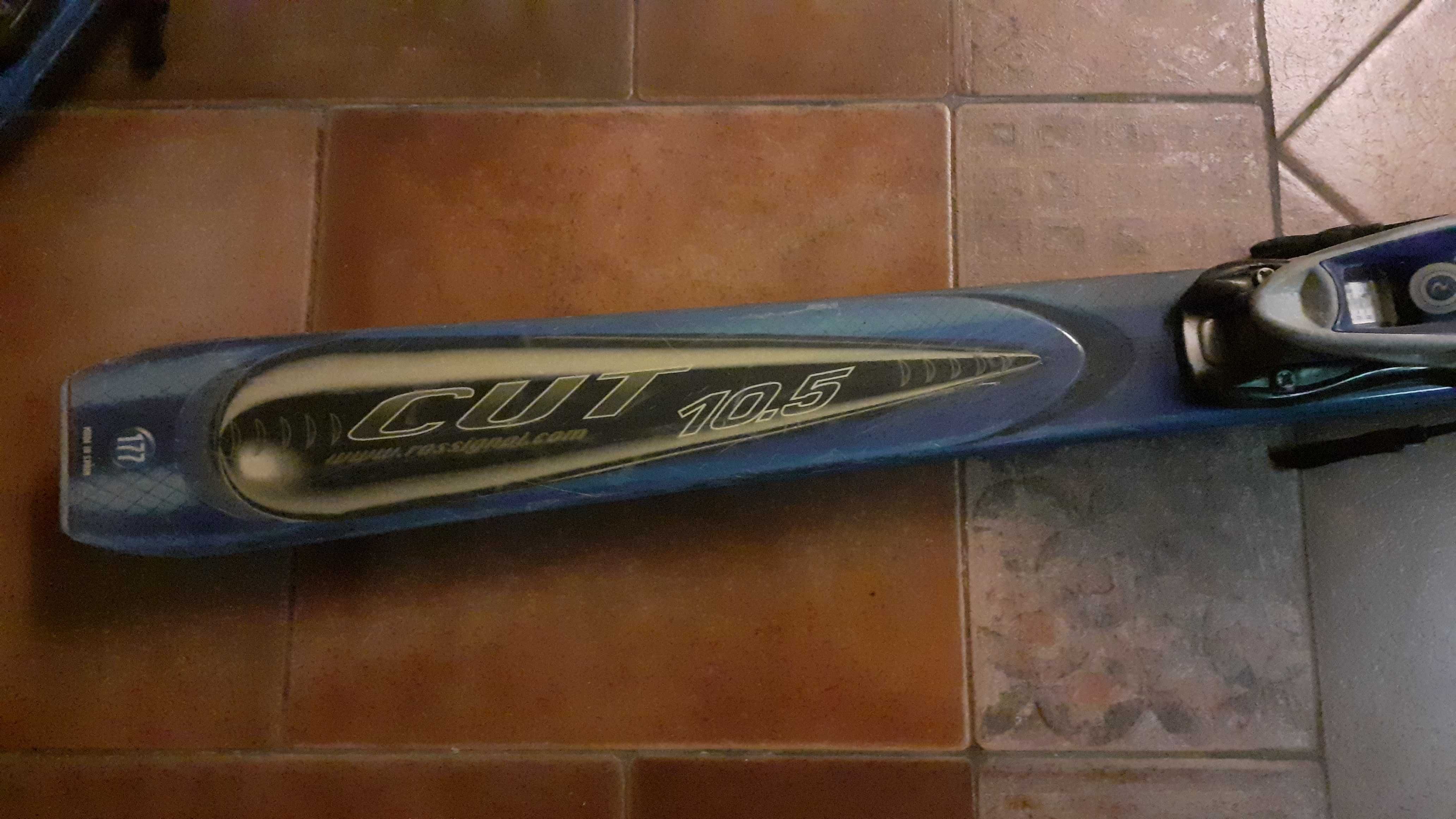 ретро антикварни ски Росиньол Rossignol CUT 10,5, дължина 177 см