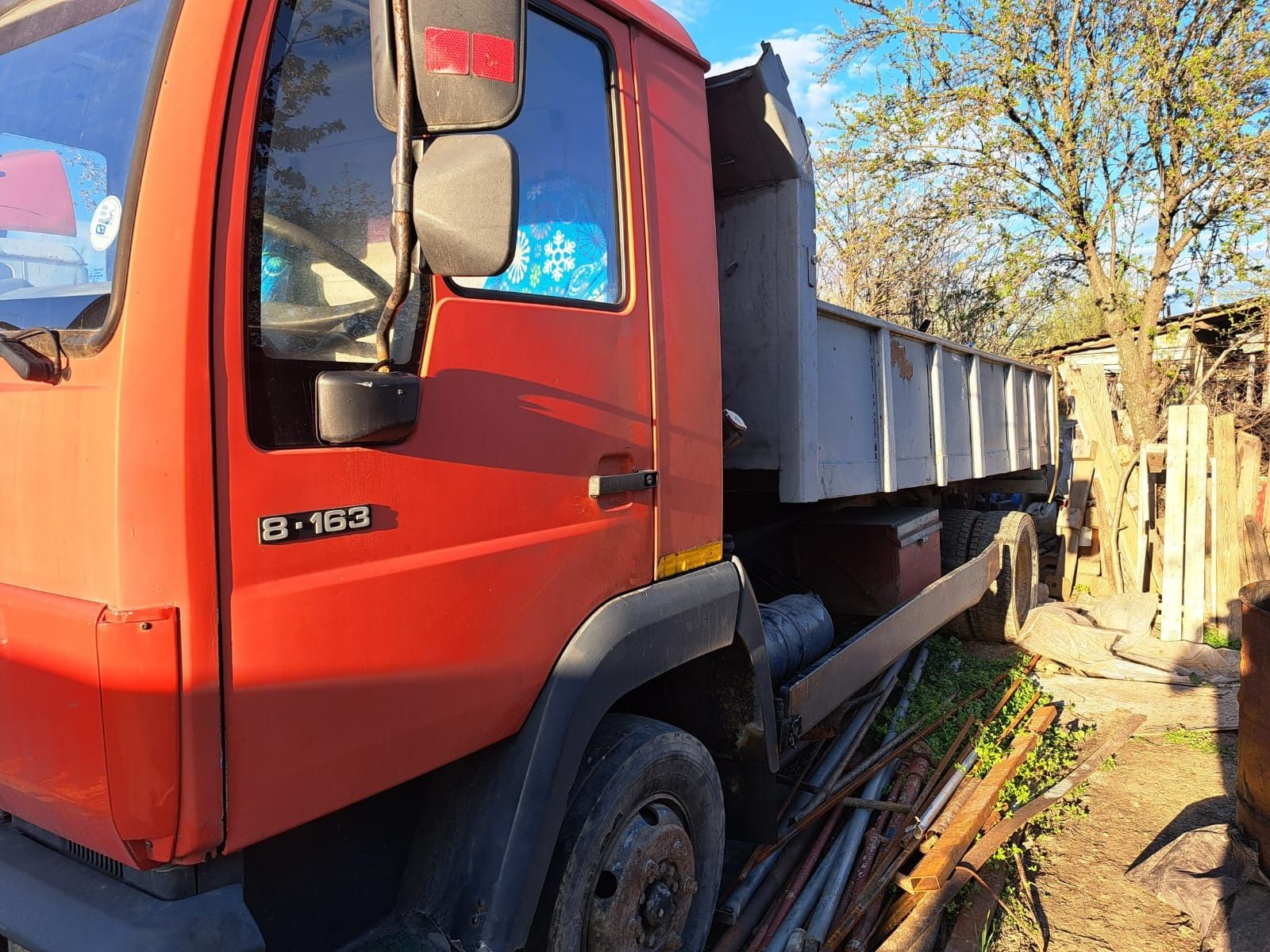 MAN 8.163 Camion Basculabil