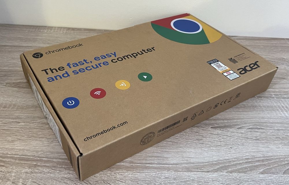 Notebook ACER Chromebook NOU ! 14” FHD Touch 128GB Aspire Spin 13 14