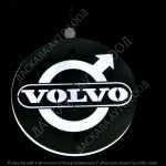 LED ЛЕД Габарити за огледало за Волво Volvo , ОБЕЦИ , Бяло-Червено 24V