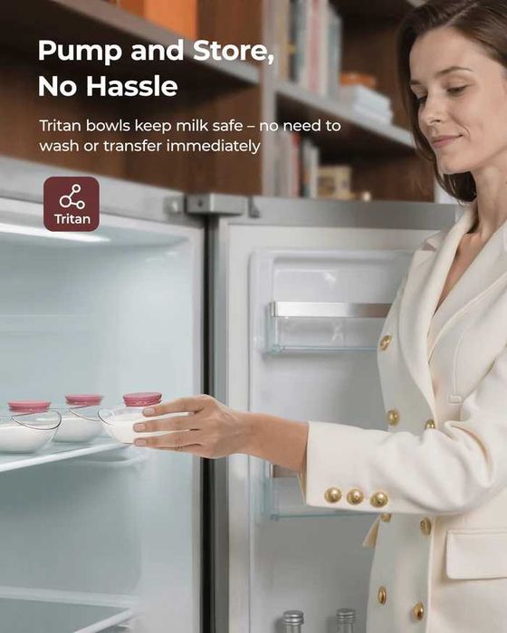 Momcozy M9 - помпа за кърма - двойна, смарт