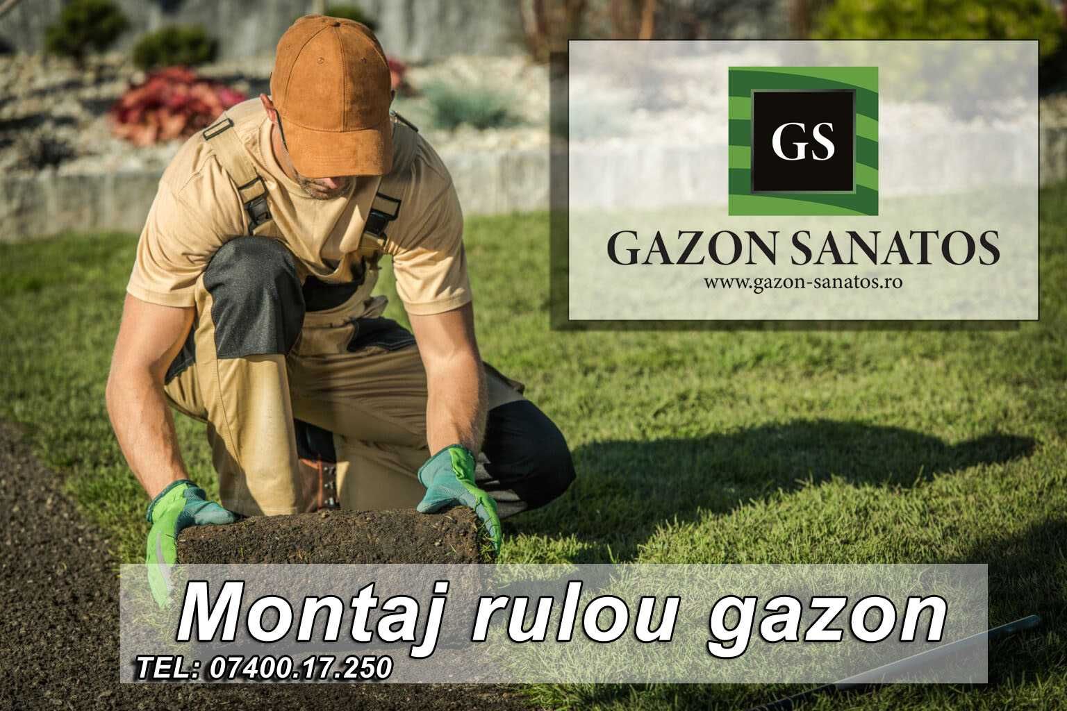 Rulou Gazon Natural, Instalare in intreg judetul Timis, iarba rulou