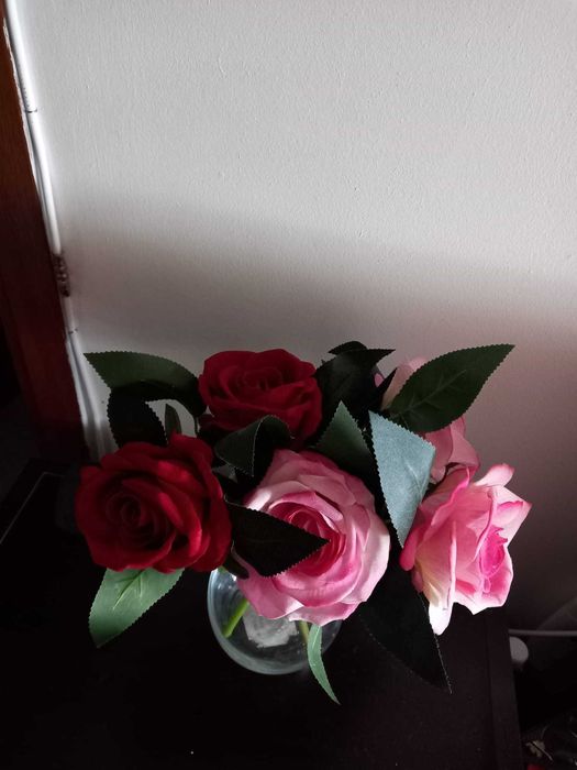 La vie en ROSES  ...plante artificiale si COVOR Mobexpert, nou