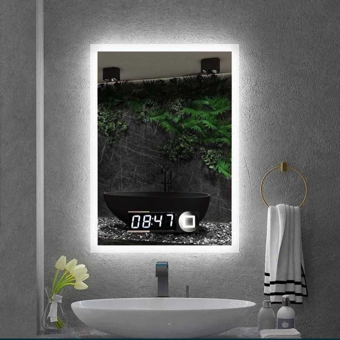 Лед зеркало, зеркало с подсветкой, зеркало для ванной,