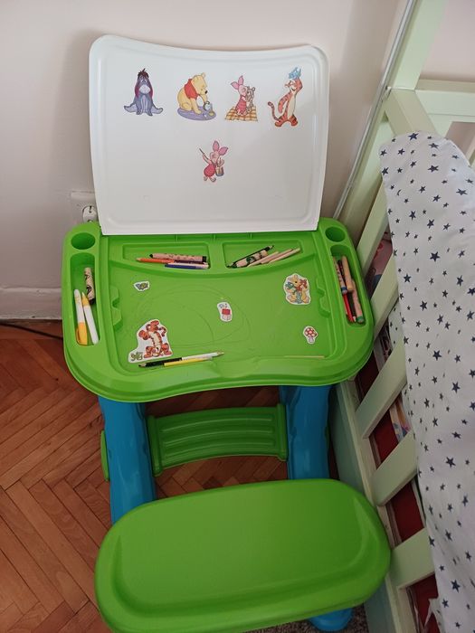 Masuta de studiu cu băncuta