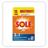 сух прах SOLE Bianco Splendente бяло пране 115 изпирания внос Италия