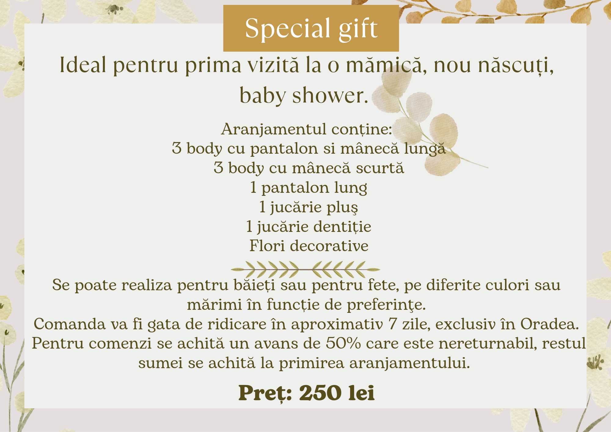 Cadou proaspata mamica, fetite 0-3 luni, bebe, imbracaminte marimea 62