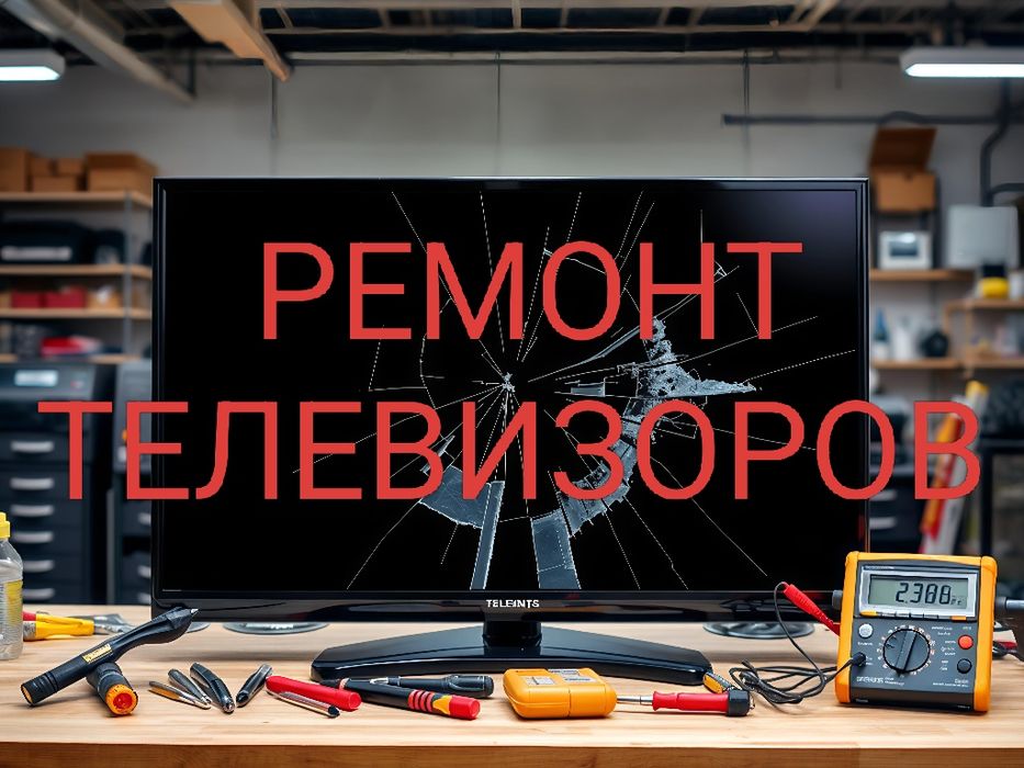 Удобный ремонт телевизоров: бесплатная диагностика и выезд на дом!