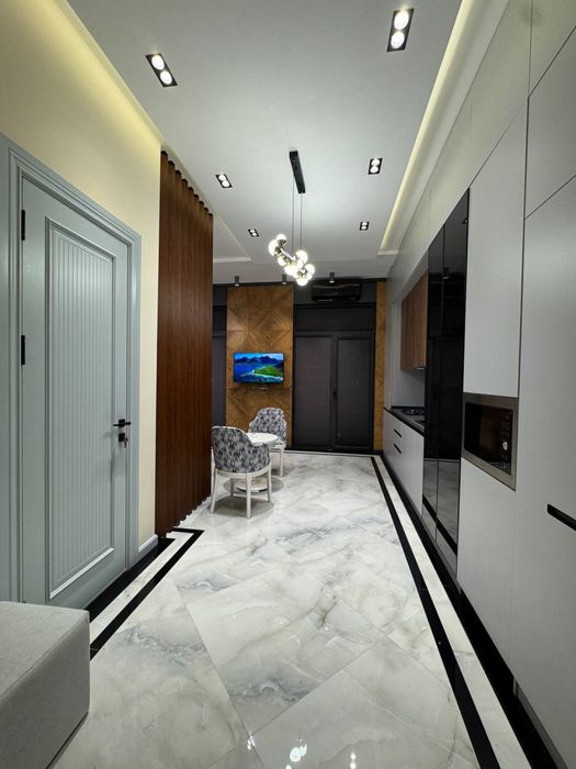 Продается студия с панорамным видом. 1/7/12 30м с мебелью и техникой