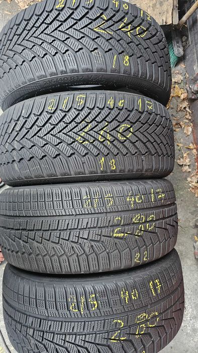 anvelope 215/40/17 CONTINENTAL si HANKOOK iarna