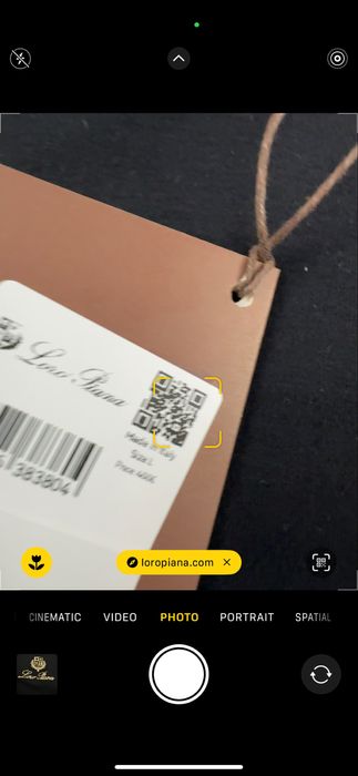 Loro Piana-Чисто нова дамска вълнена тениска Л размер