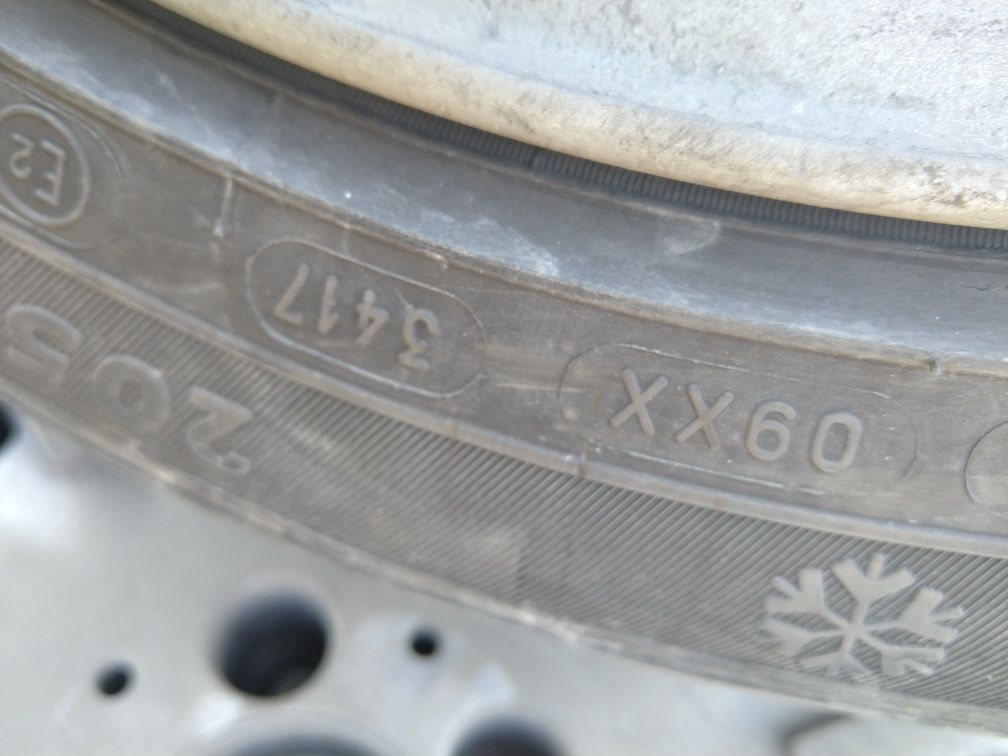 16" Джанти със зимни гуми Мерцедес