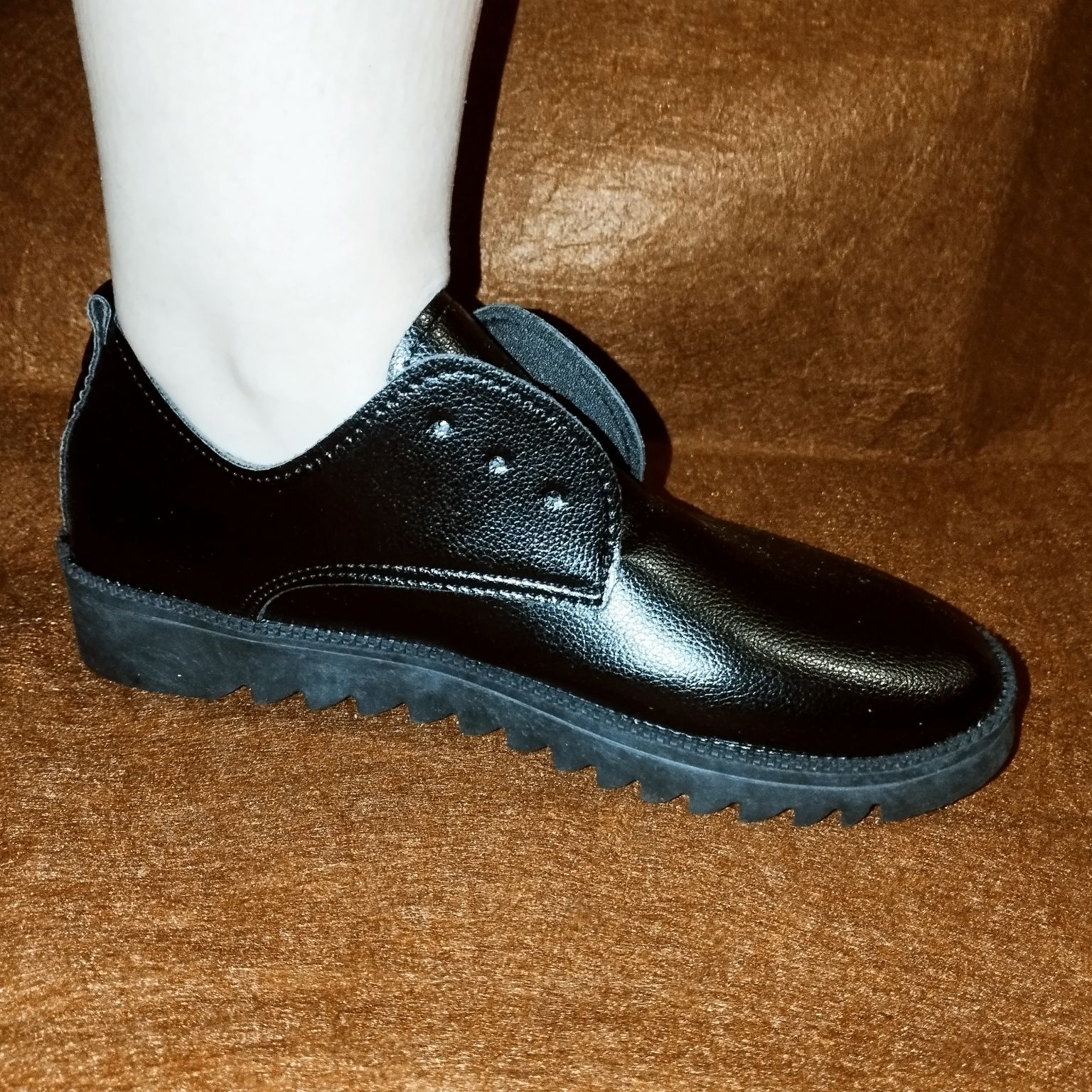 Туфли чёрные женские. Новые