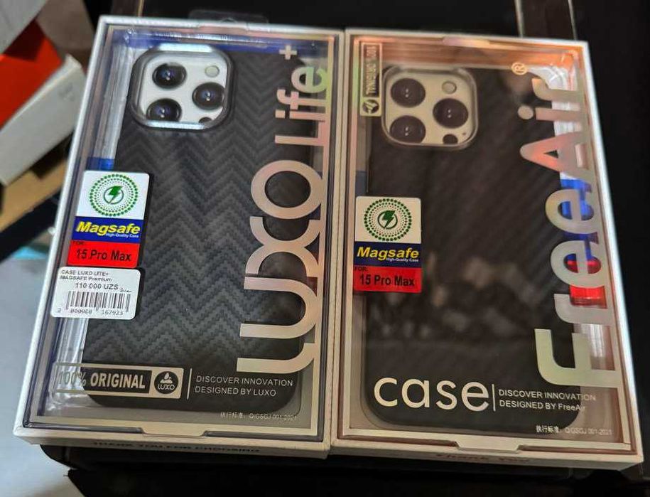 Продаются два новых чехла для iphone 15 pro max