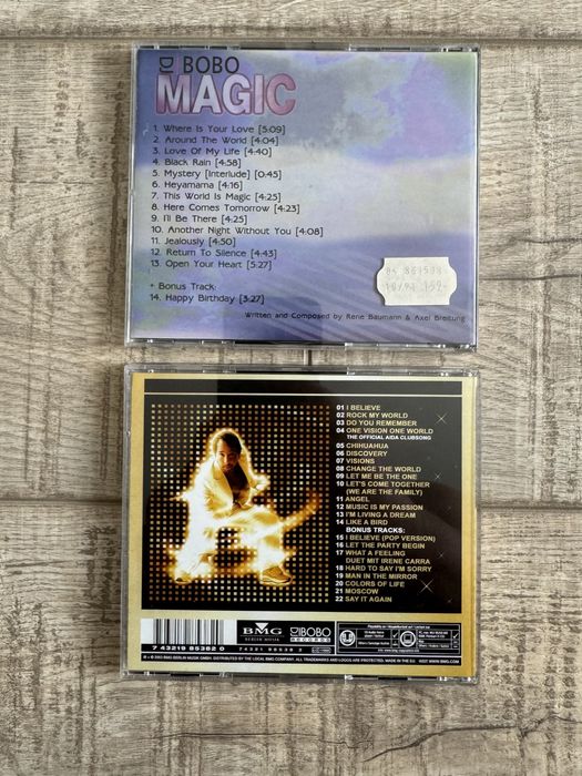 Lot 6 cd-uri Dj BOBO