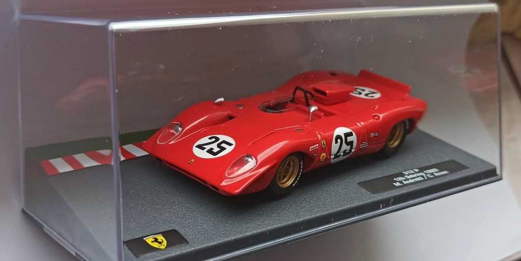 Macheta Ferrari 312P 2nd Sebring 1969 - Bburago/Altaya 1/43