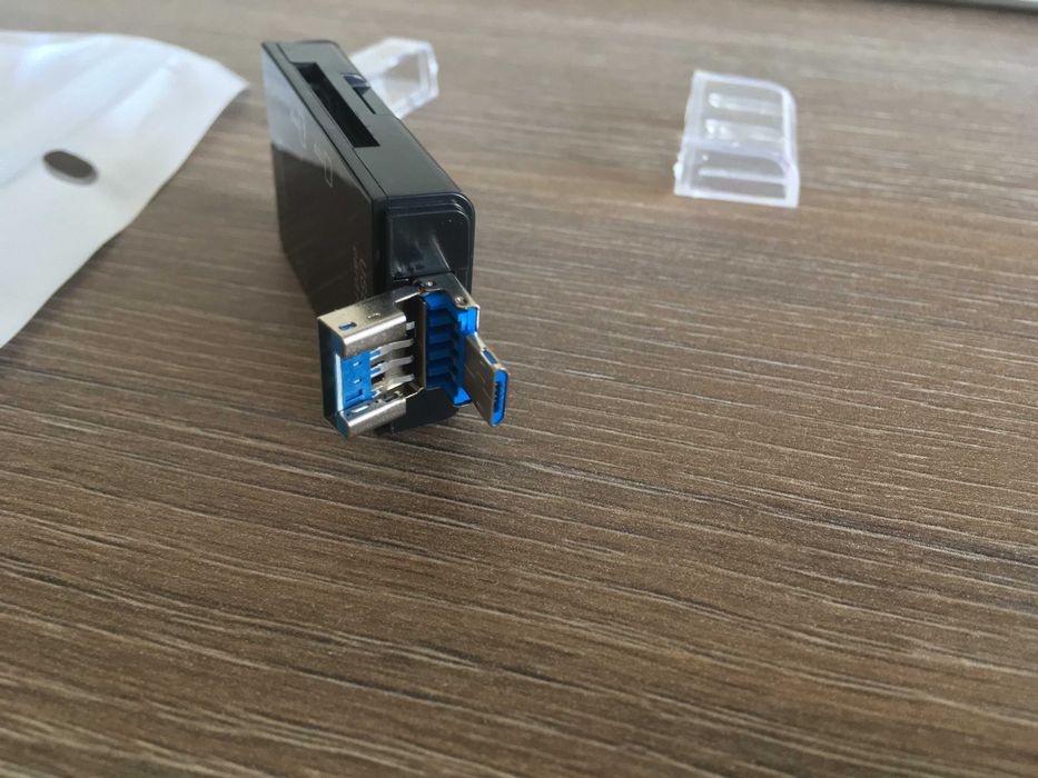 cititor card micro si sd reader OTG usb 3, micro si tip C, nou