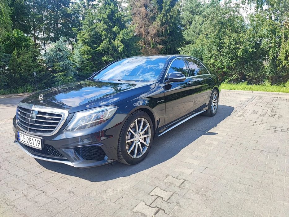 Mercedes S63 S500 на части