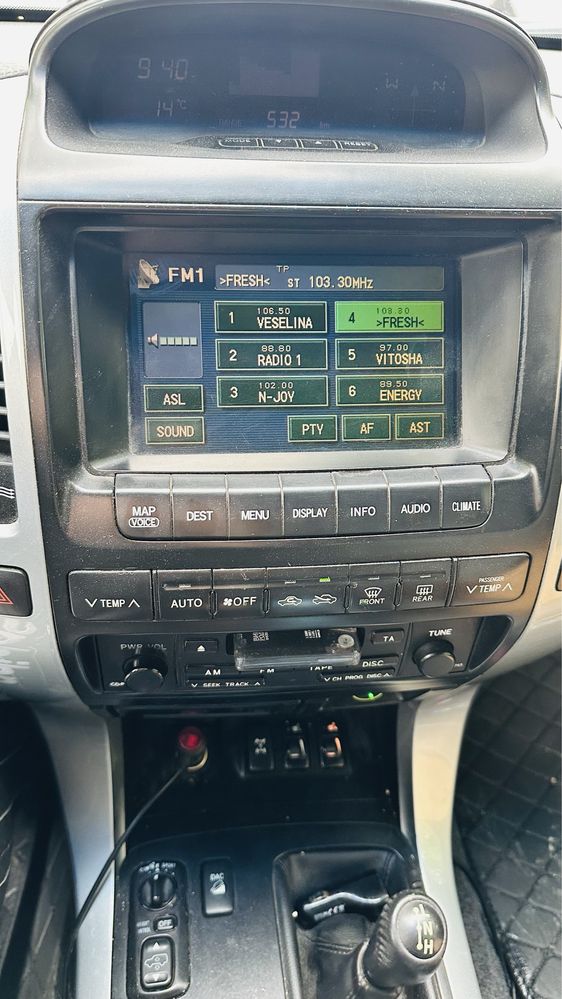 Голяма навигация  Denso Toyota 120