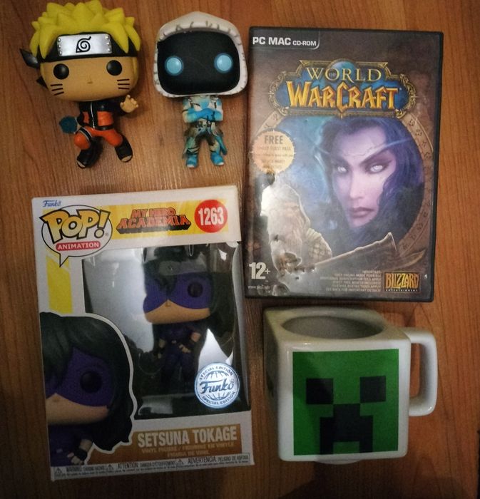 Minecraft cup, Майнкрафт чаша, funko pop, world of warcraft,anime figu