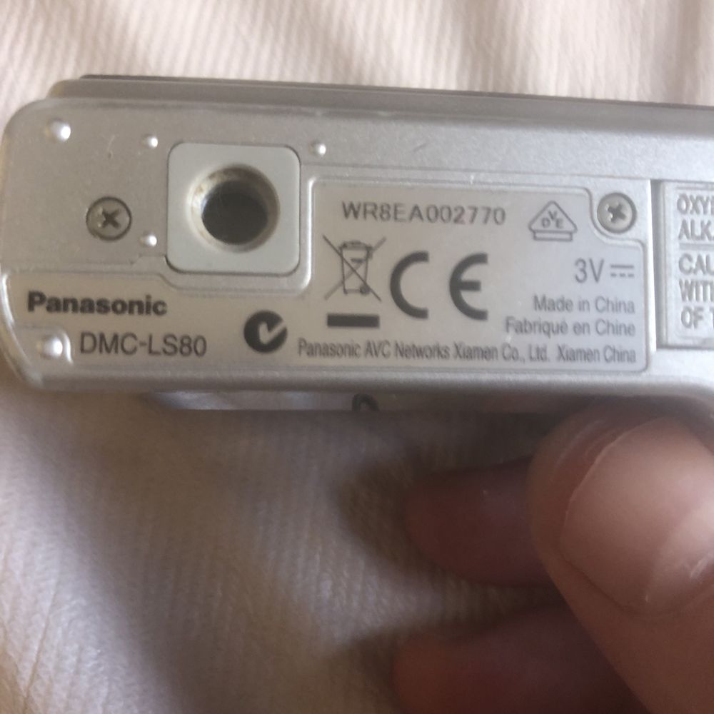 фотоапарат panasonik DMC-LS80