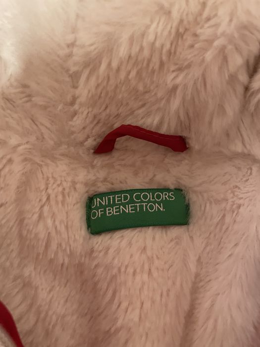 Geaca iarna fete United Colors of Benetton, marimea 7-8 ani, 130 cm