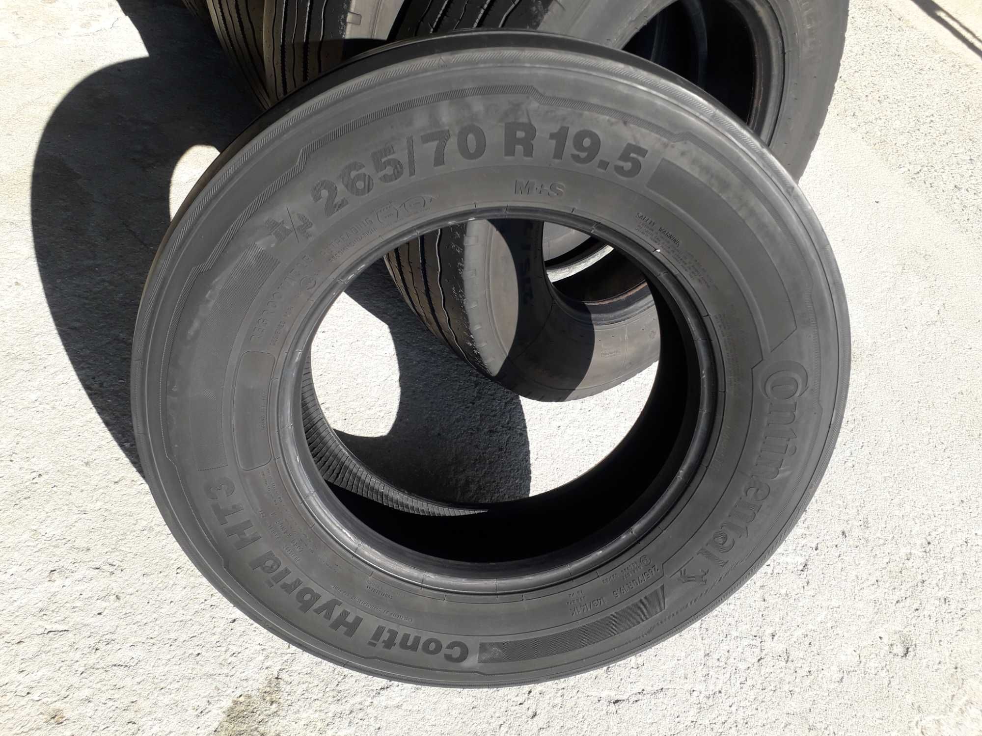 4 тежкотоварни гуми R19.5 265/70 Continental HT3 143/141K M+S 16PR