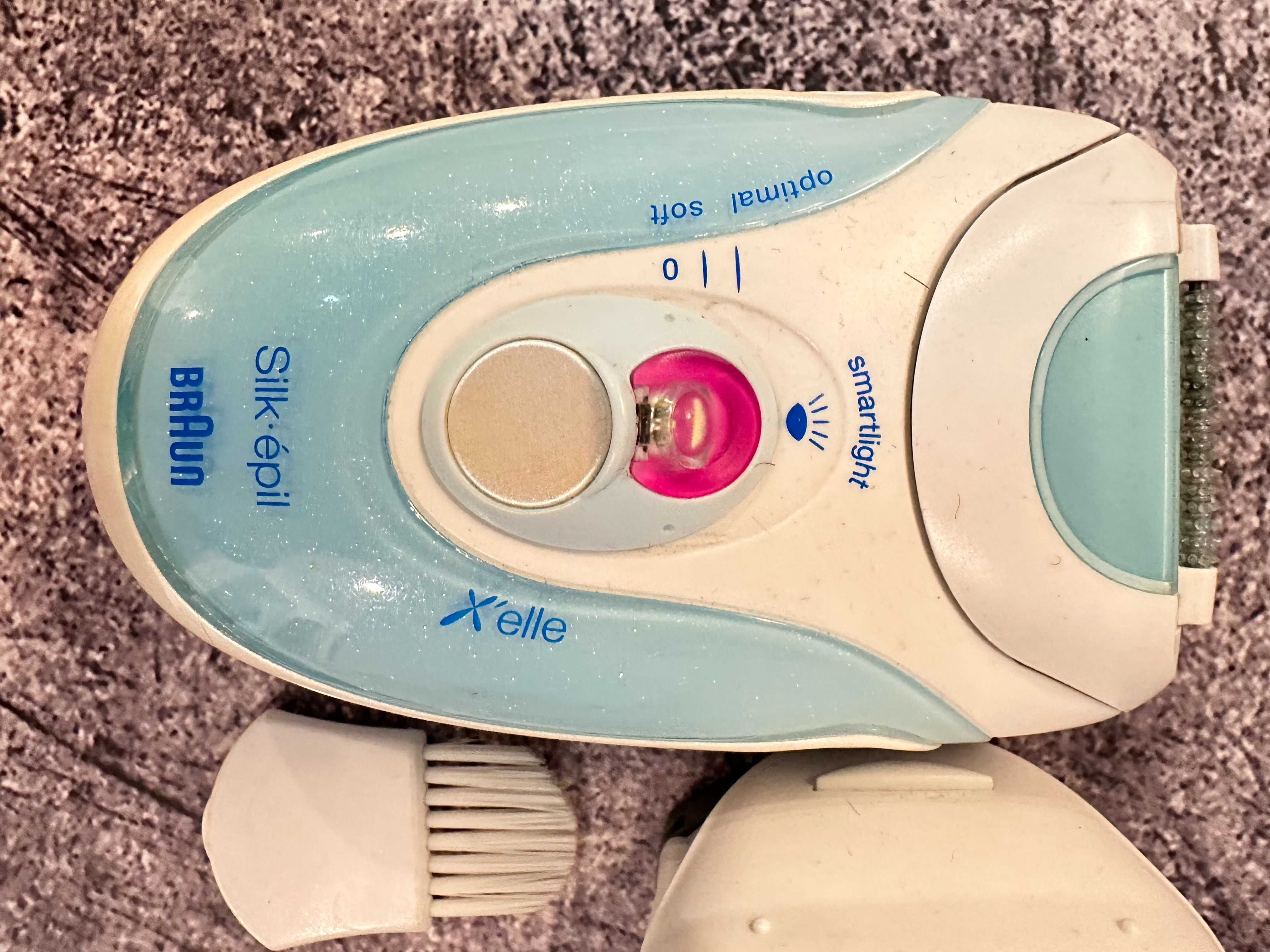 Epilator Braun Silk-épil Xelle smartlight, 2 viteze, 2 accesorii