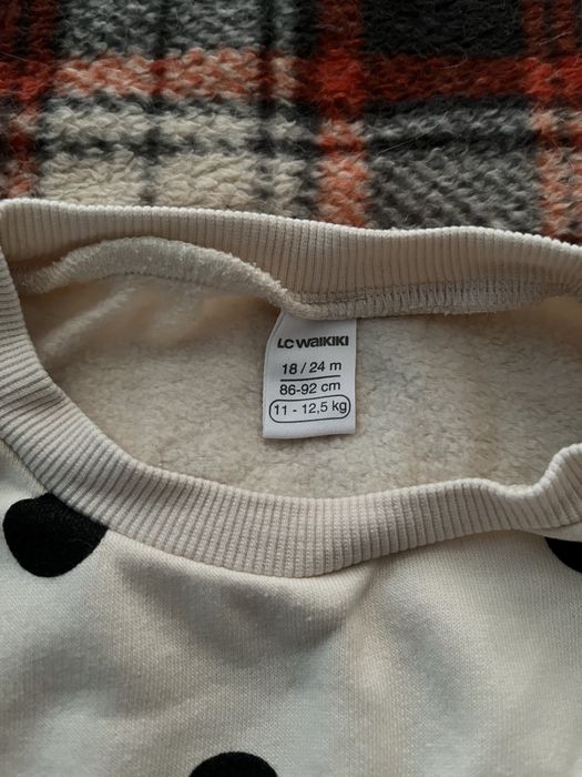 3бр зимни блузи за момиче 86-92