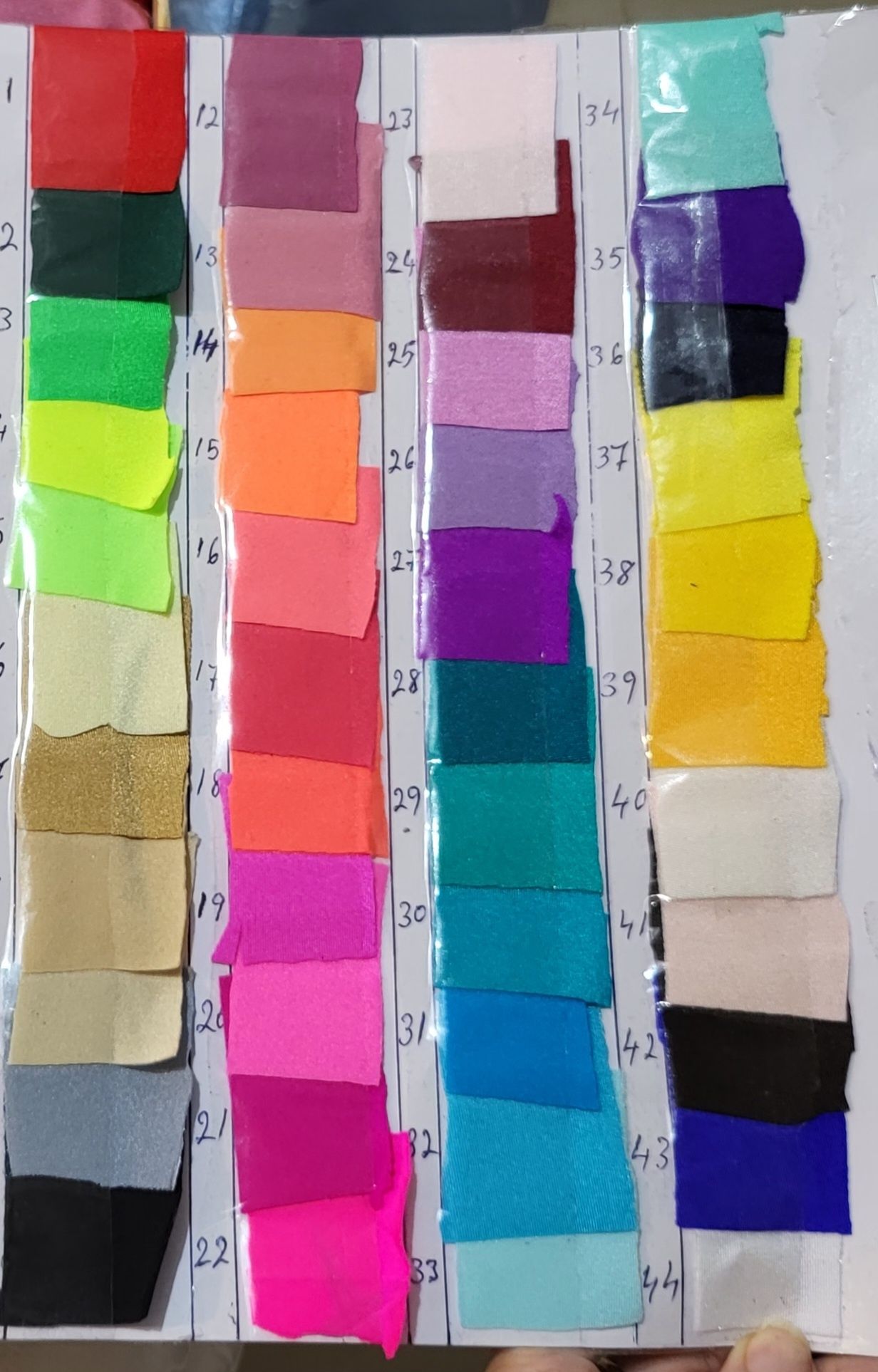 Colanti lucioși spandex diverse culori