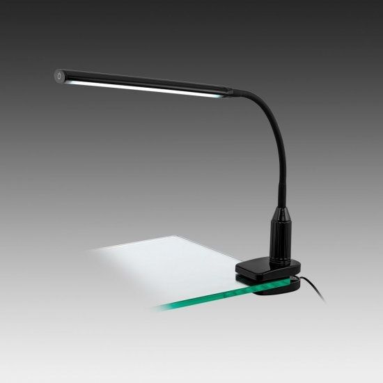 LED настолна USB лампа с щипка и дистанционно и сменящи се цветове