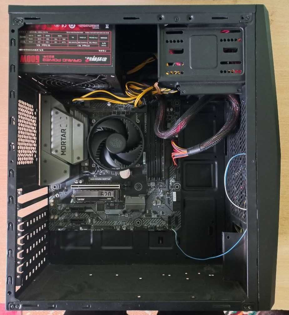 MSI B365M Gaming Mortar, CPU G5420, 8GB DDR4 512GB SSD M2 NVEM